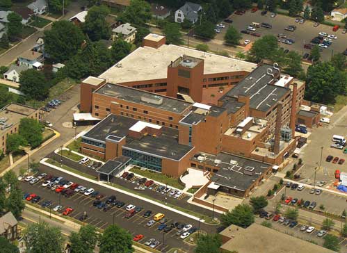 Massillon Community Hospital Aerial
